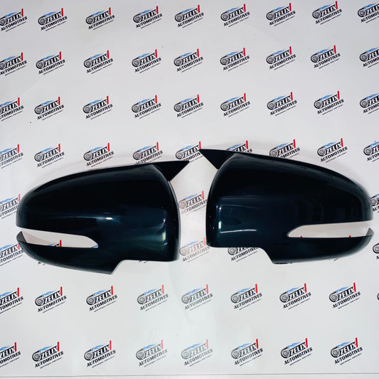 Batman Style Mirror Covers for  Ertiga in Glossy Black Finish