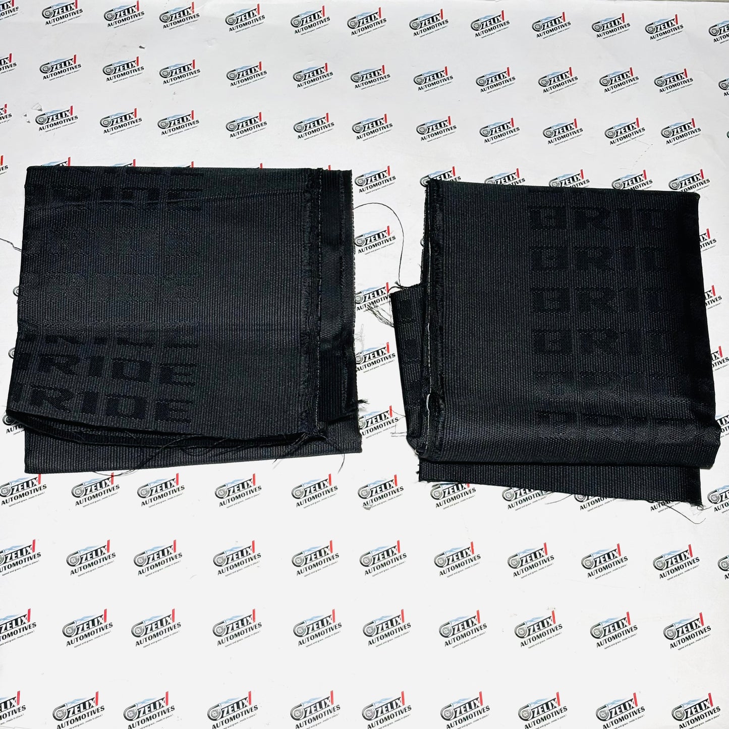 Bride Premium Black Seat Covers  | Signature Bride Branding