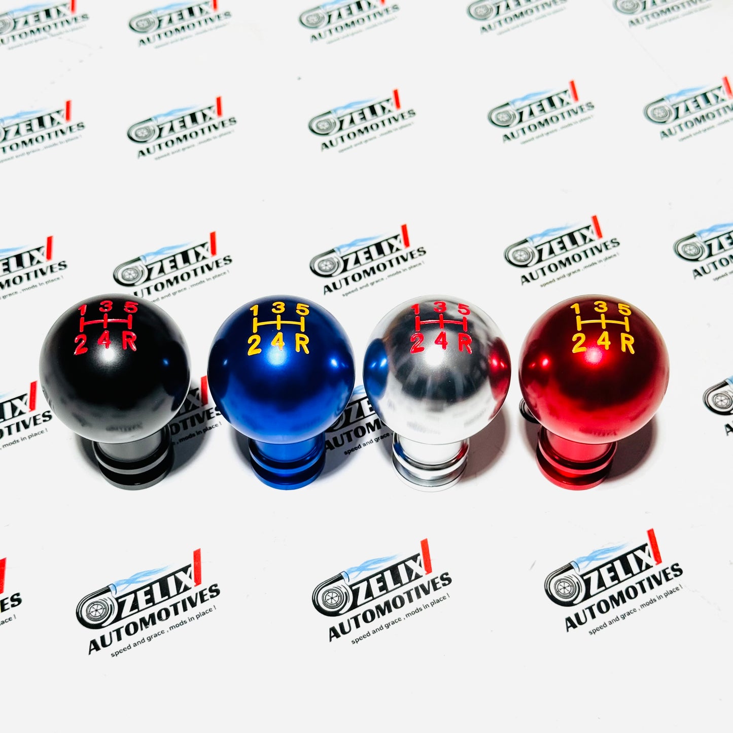 Round JDM Style Gear Knob | Universal Fit (Available in Multiple Colors)