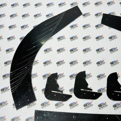VW Virtus 4-Fin Rear Bumper Diffuser | ABS Material