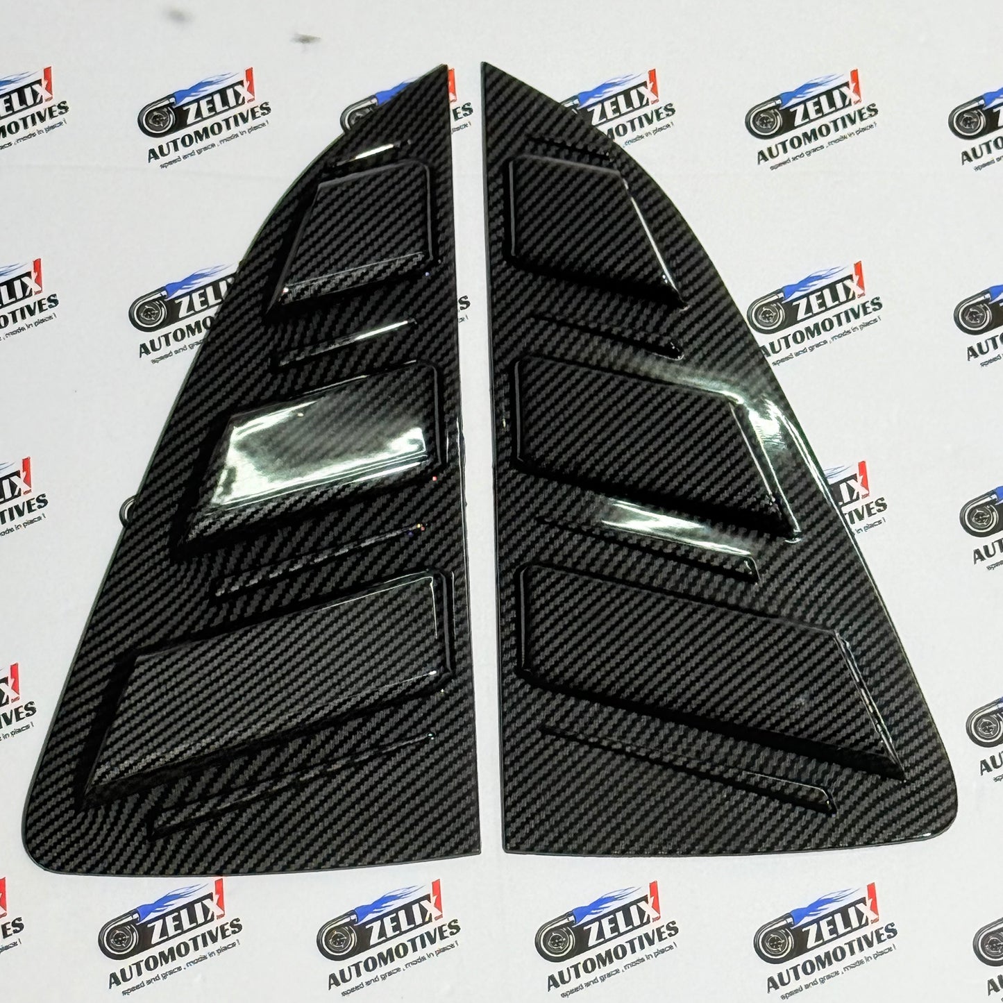 VW Polo Window Louvers Compatible With 2014+ Models | Enhances Side Profile