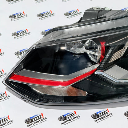 VW Polo, Vento, Ameo GTI-Style Headlights | Red Accent Design