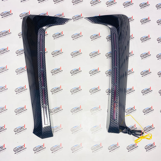 Toyota Innova Hycross Scanning LED Pillar Light Kit | Premium Dynamic Flow Effect