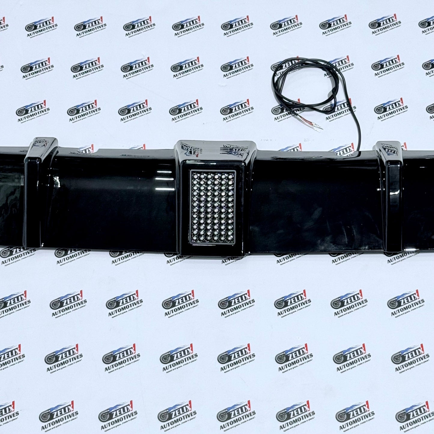 Rear Bumper Diffuser with F1-Style light Compatible with BMW E39 5-Series