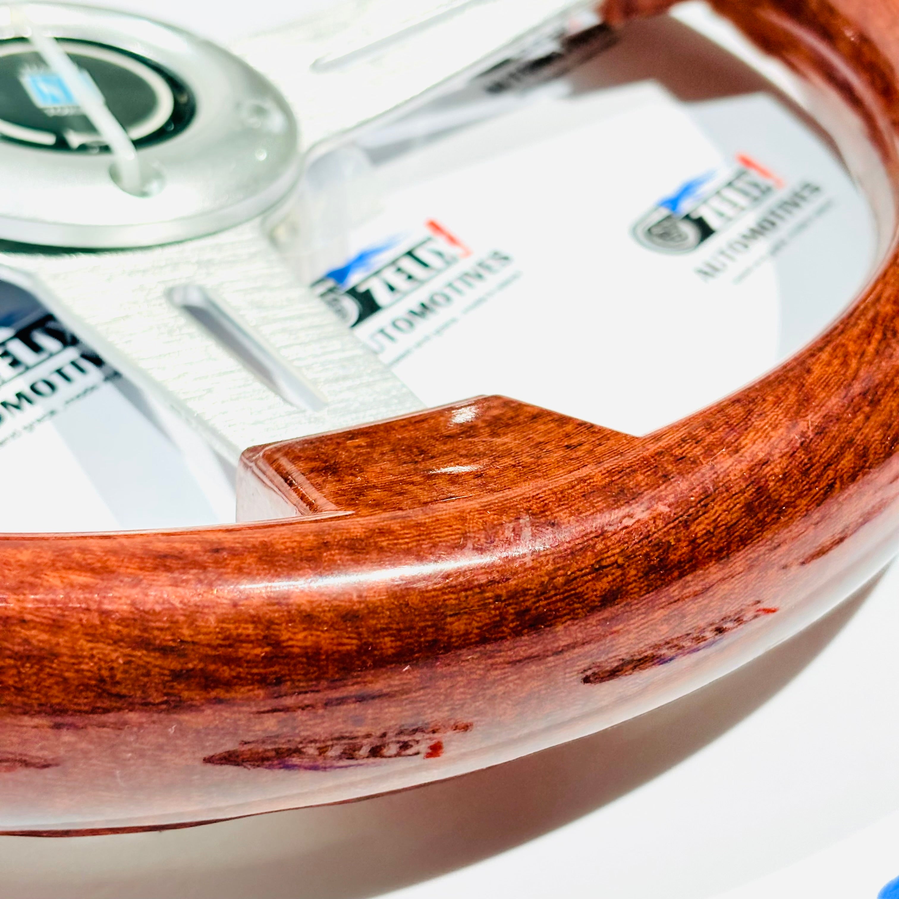 Nardi Wooden Finish Steering Wheel | Classic Woodgrain Design