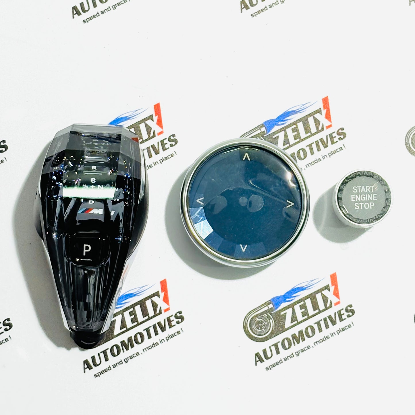 BMW 5-Series G30 Crystal Gear Knob | Premium Luxury Look