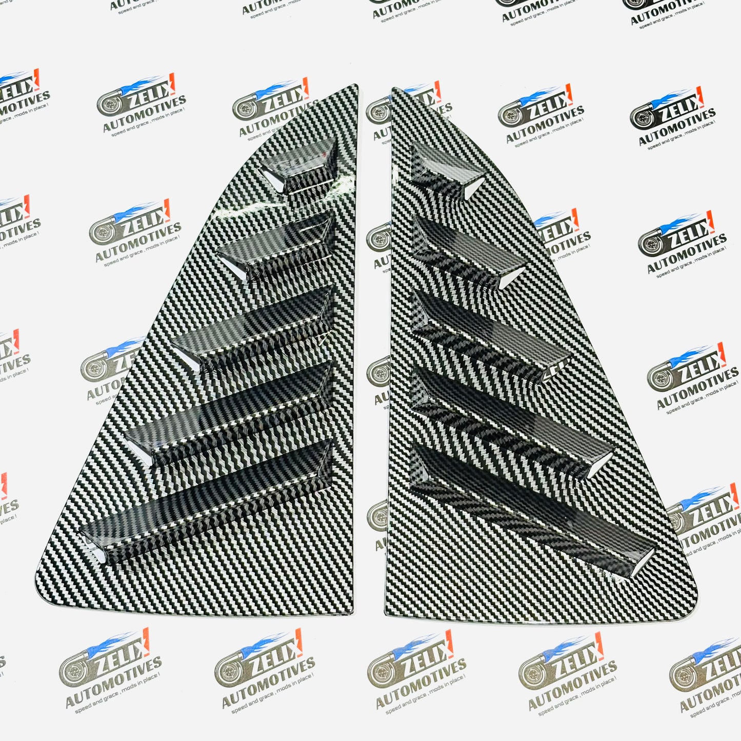 Volkswagen Polo Window Louvers  5-Fin Design | Perfect Fit for 2014-2018 Models