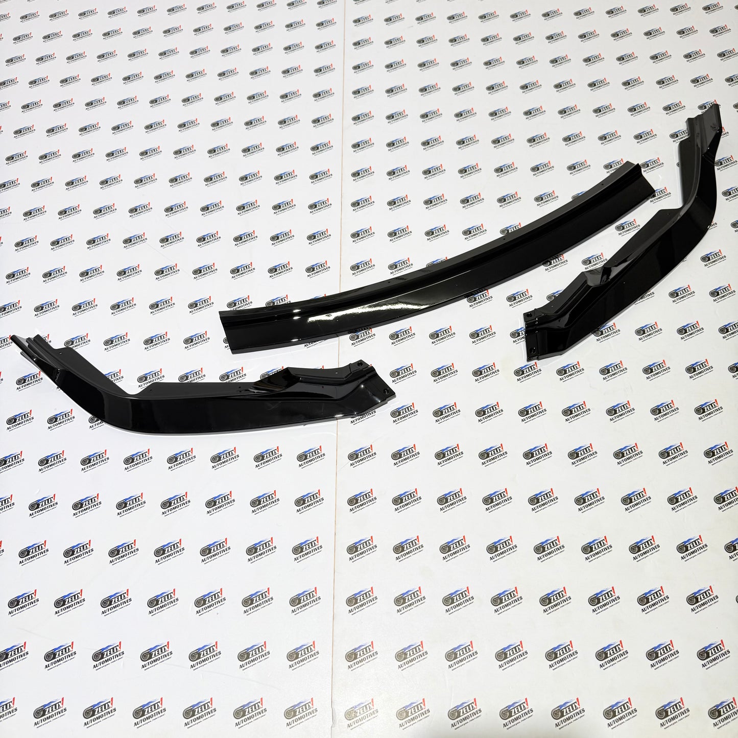 Honda City 3-Piece Front Splitter Glossy Black Finish | Aftermarket Upgrade