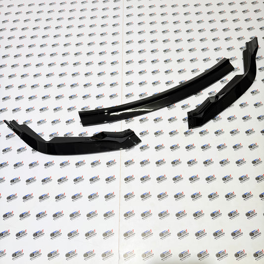 Honda City 3-Piece Front Splitter Glossy Black Finish | Aftermarket Upgrade