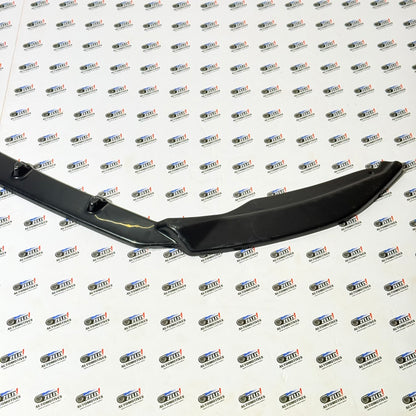 Skoda Octavia MK3 4-Fin Front Splitter | Premium Glossy Black Finish Compatible with (2016–2020)