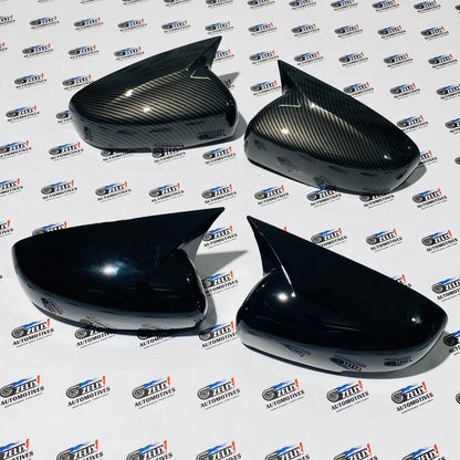 Maruti Suzuki Swift / Baleno / Glanza / Ignis Batman Style Mirror Covers | 2018+ Premium ABS