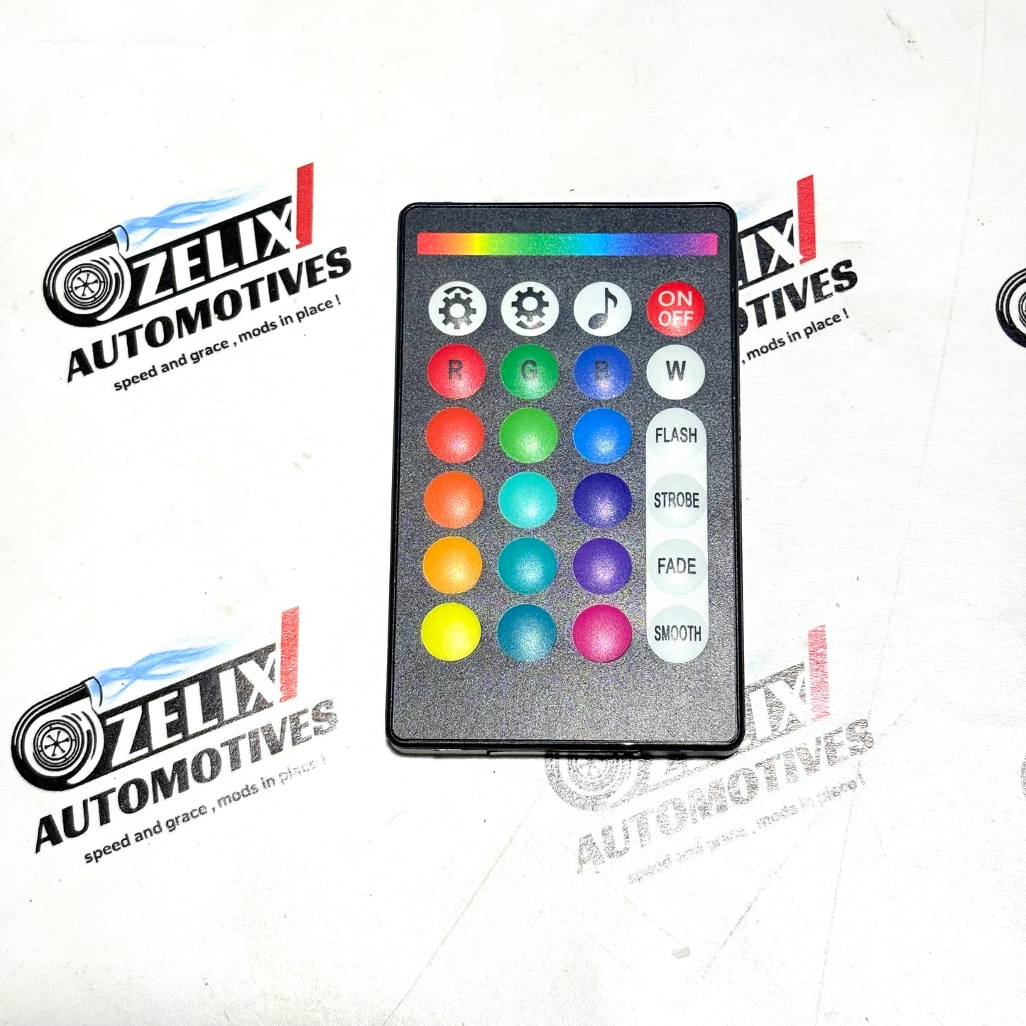 RGB AC Vent LED Light Set (4 Pieces) | Wireless Remote Control