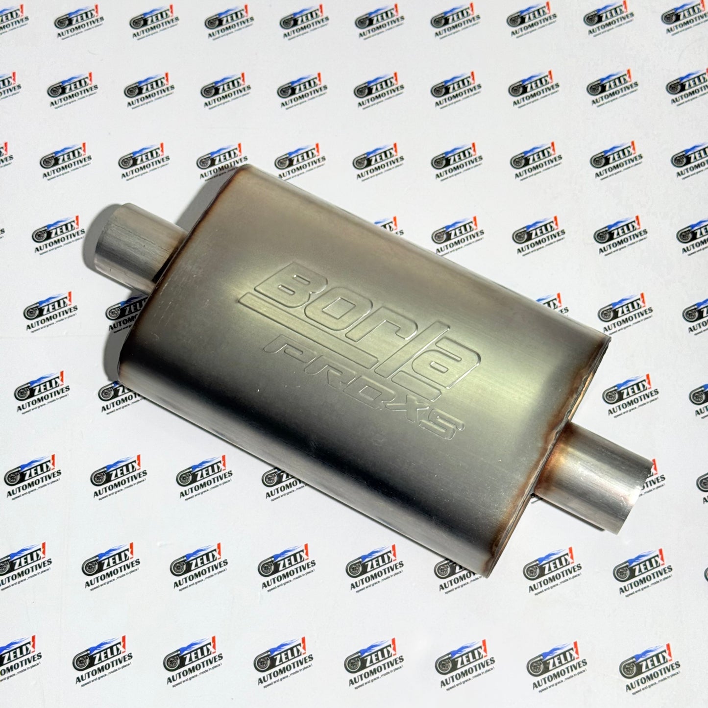 Borla ProXS Resonator | High-Performance Oval & Flat Stainless Steel Silencer