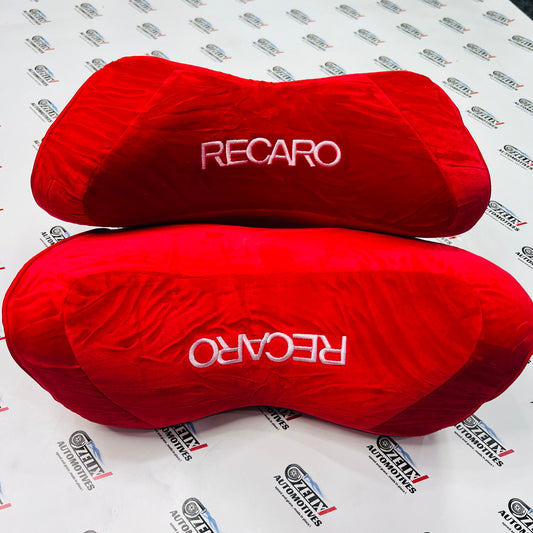 Recaro Neck Rest | Universal Aftermarket Car Seat Pillow (Pair)
