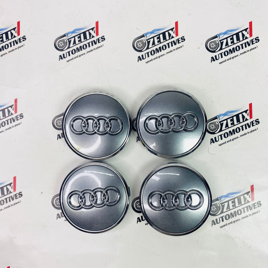 Premium Audi wheel center caps set of 4 