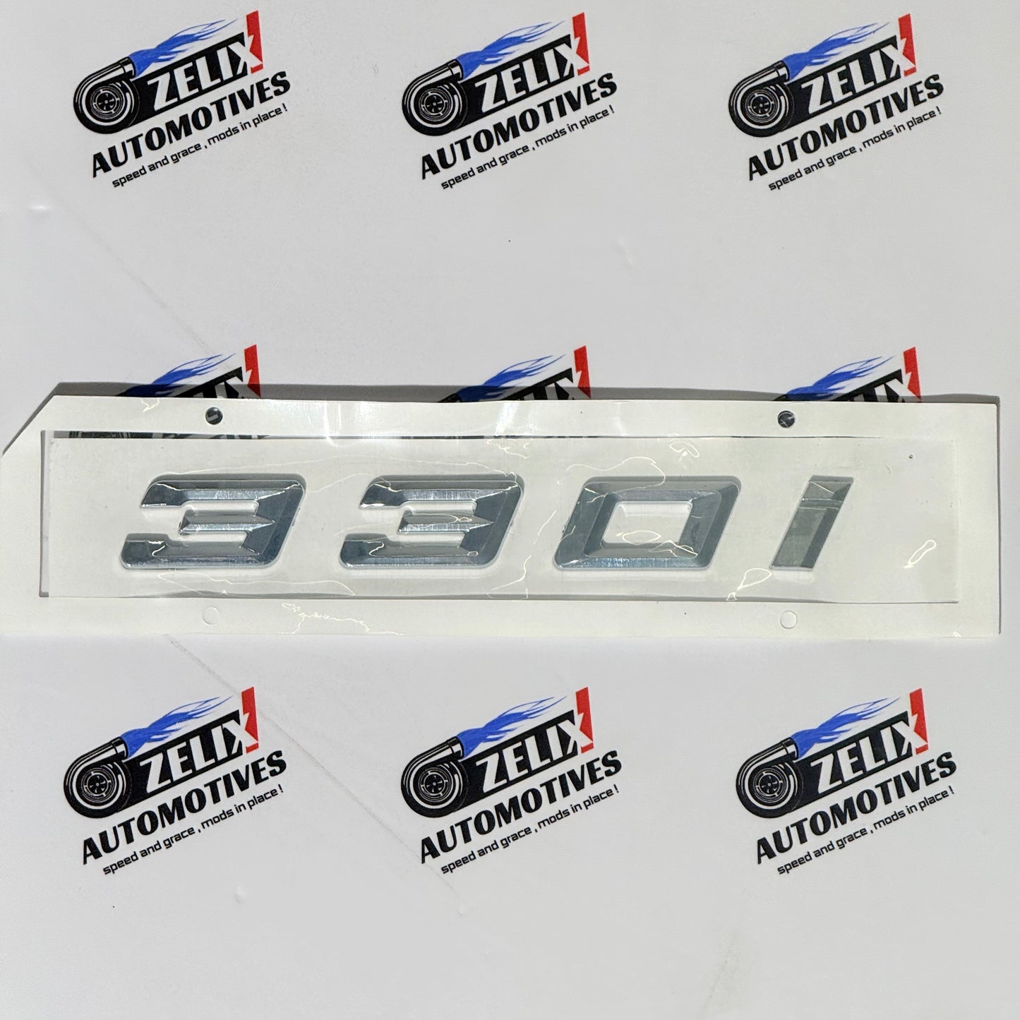 BMW i-Series Letters Emblems | Aftermarket OEM-Style in Chrome Finish