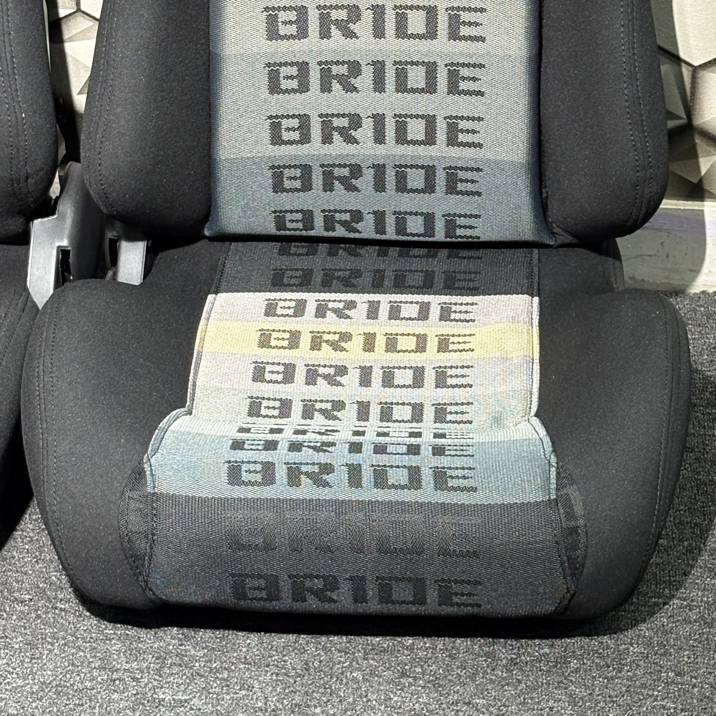Bride Racing Bucket Seats 1035-RD Model | Premium Black Universal Fit