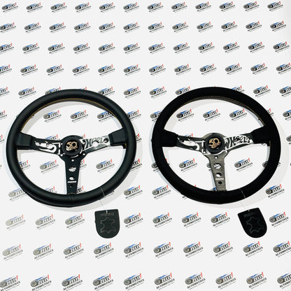 MOMO Hot Wheels Edition Steering Wheel | Premium (Leather/Alcantara) Finish