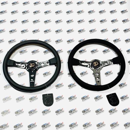 MOMO Hot Wheels Edition Steering Wheel | Premium (Leather/Alcantara) Finish