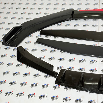 Universal Full Body Splitter Kit | Premium ABS Aerodynamic Styling Set