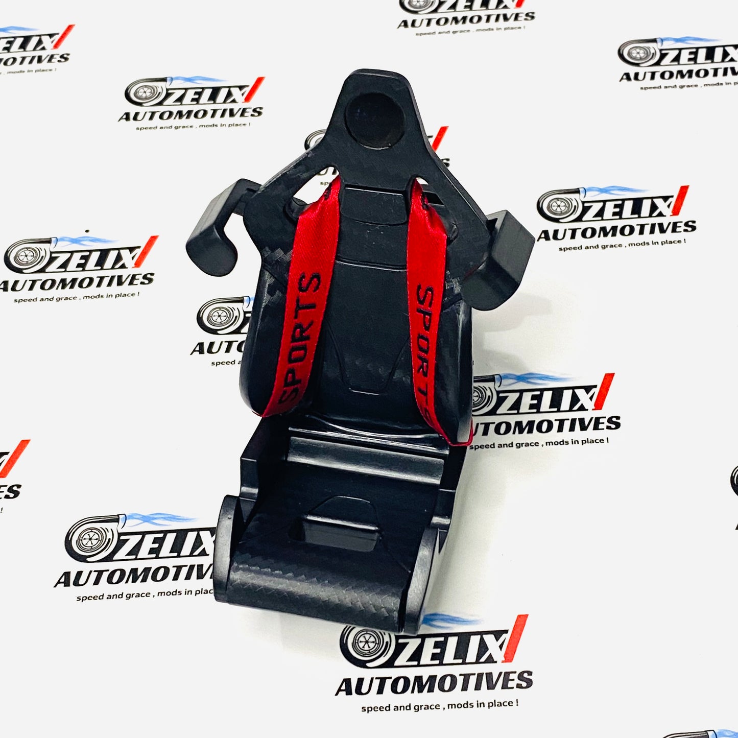 Racing Seat Style Phone Holder – Universal Car Mount