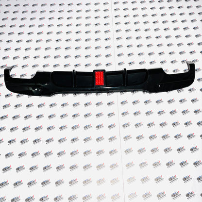 BMW-3 Series  E90 Rear Diffuser with Integrated  F1-Style LED Light | Sporty Rear Look Upgrade