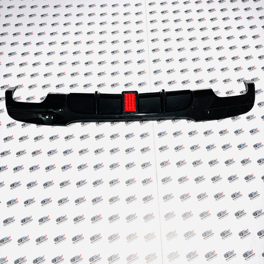 BMW-3 Series  E90 Rear Diffuser with Integrated  F1-Style LED Light | Sporty Rear Look Upgrade
