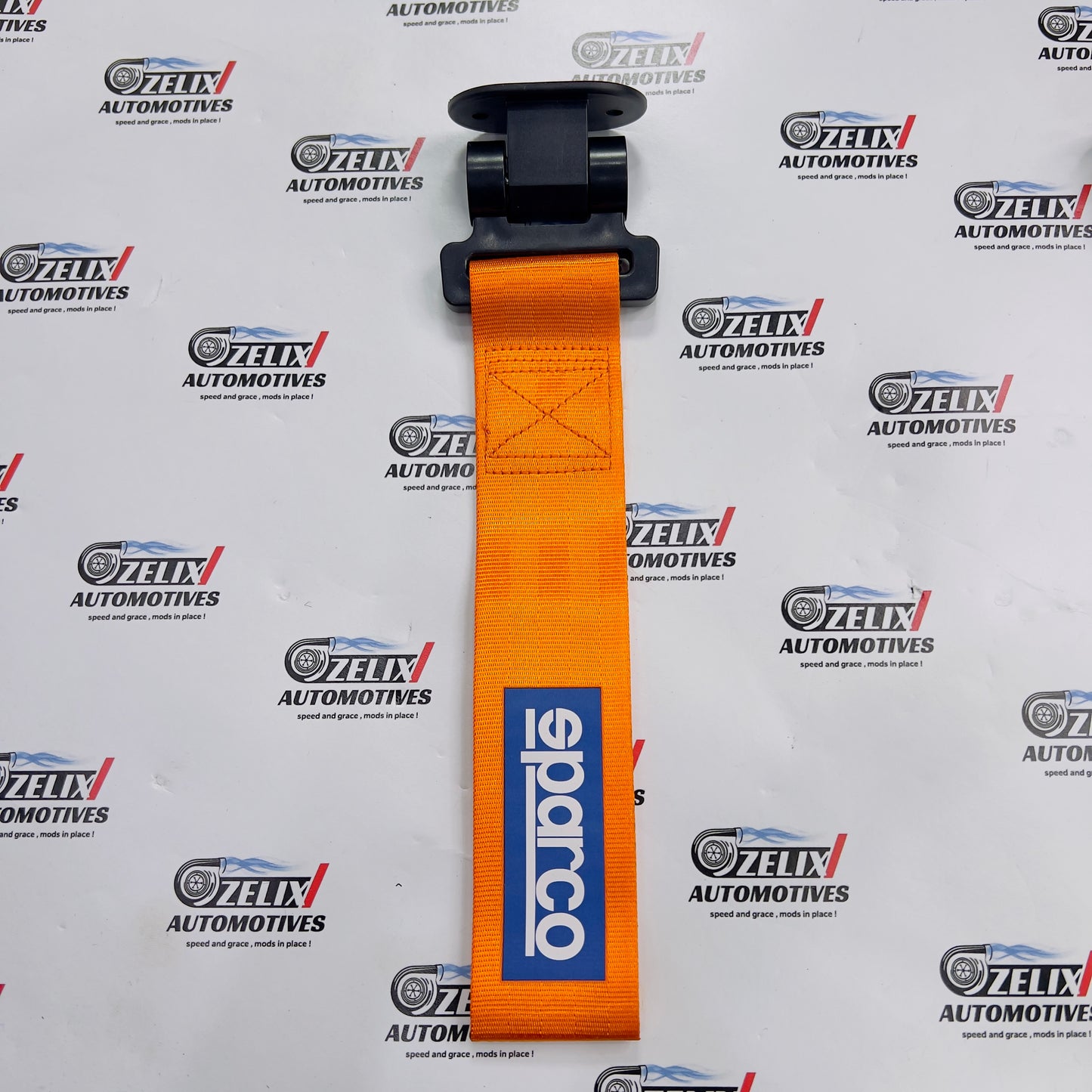 Sparco Tow Strap | Universal Aftermarket Racing Tow Hook.