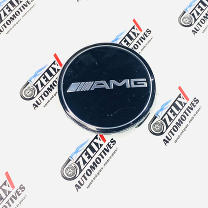 Aftermarket AMG wheel center caps set of 4
