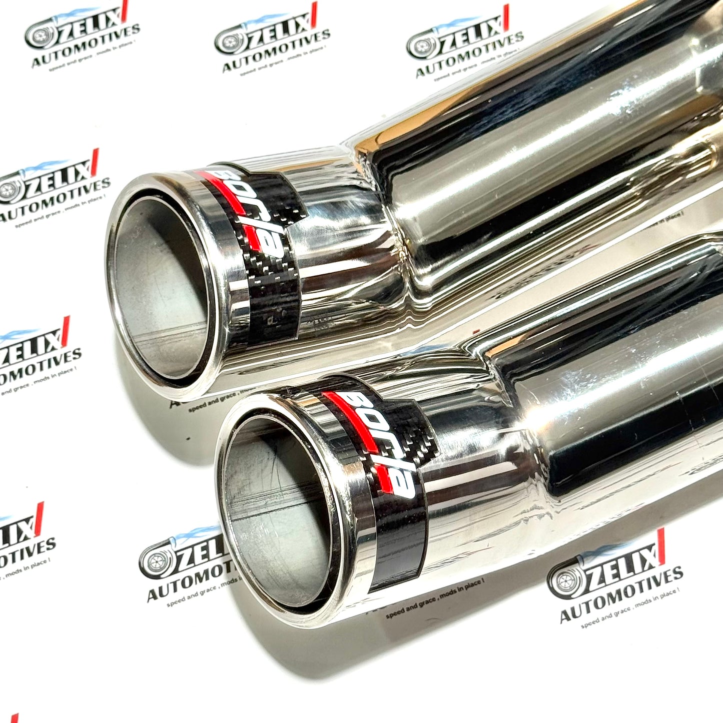 Borla Spitfire Dual Exhaust Tip | Premium Dual Outlet with Borla Badging