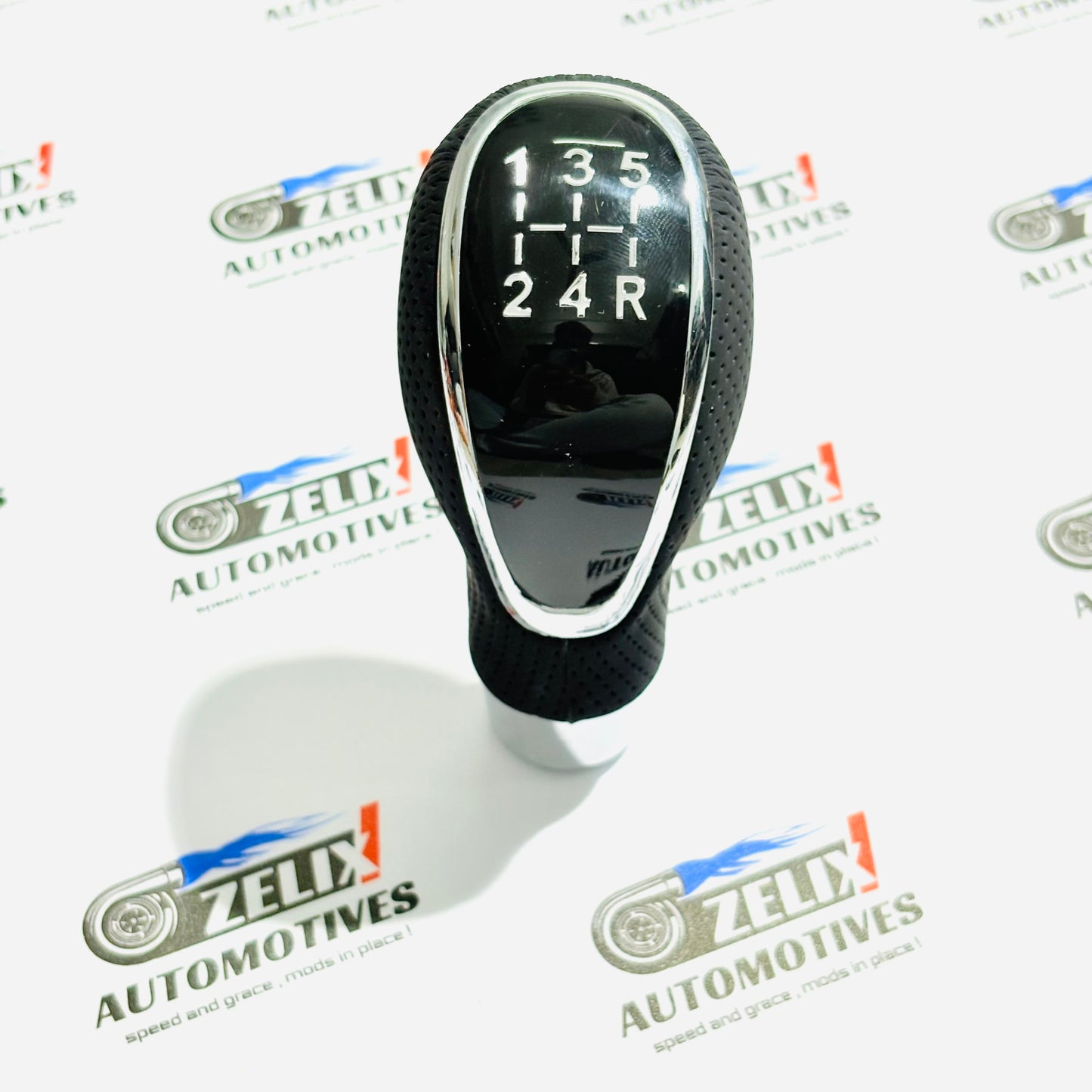 Momo Leather Finish Gear Knob | Universal Fit