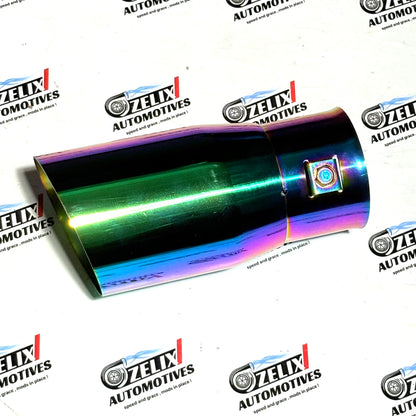 Titanium Rainbow Burnt Style Exhaust Tip – Universal Performance
