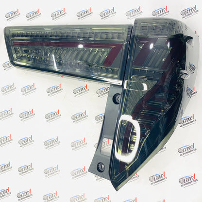 Toyota Innova Crysta 2016+ LED tail lights in smoke and red finish