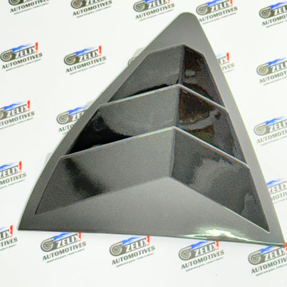 Skoda Octavia Window Louvers Glossy black Finish | Compatible with 2020+ Models