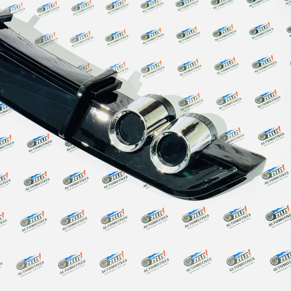 Rear Diffuser With Exhaust Tips For Suzuki Baleno & Toyota Glanza
