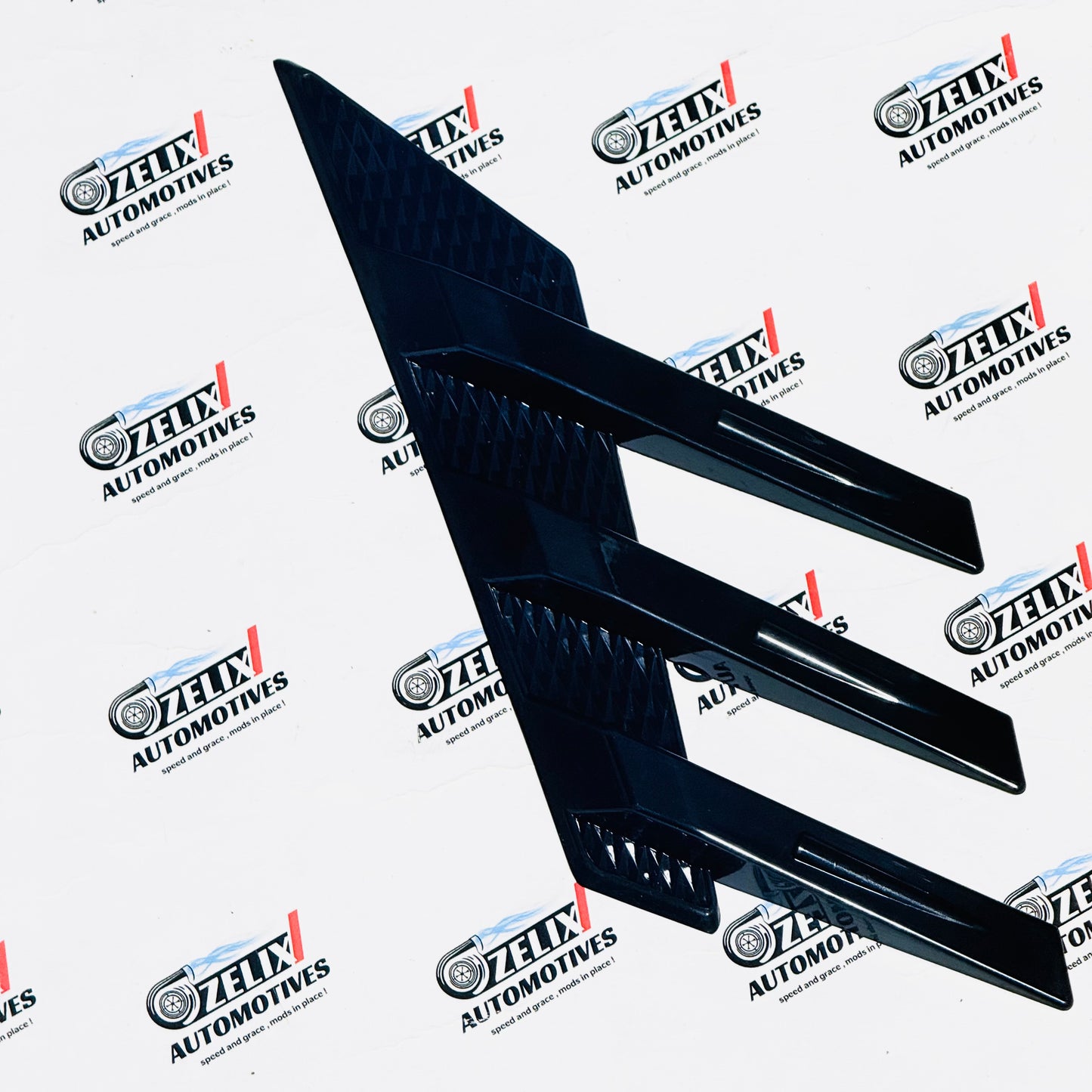 Rear Windshield Spoiler Fins | Universal Fit with Colors Options