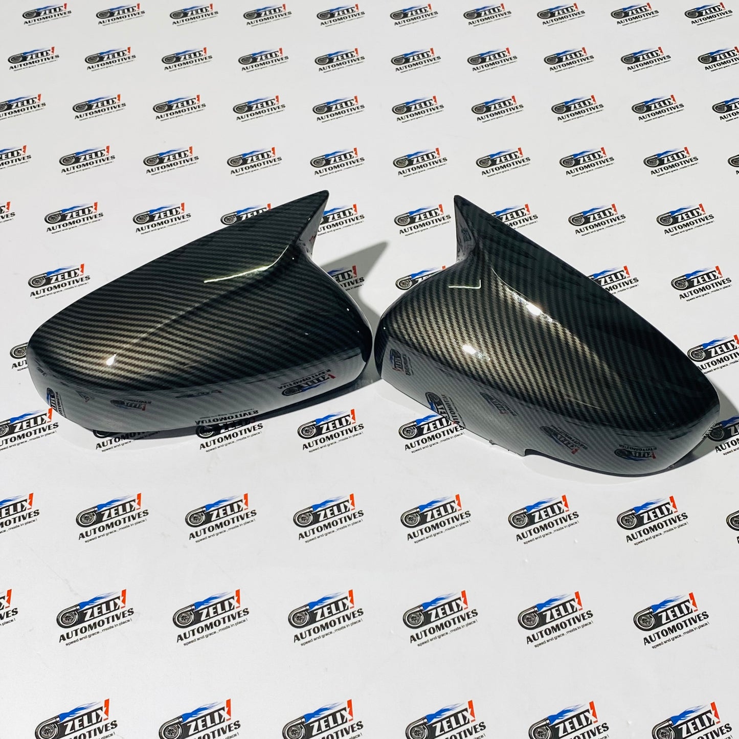 Maruti Suzuki Swift / Baleno / Glanza / Ignis Batman Style Mirror Covers | 2018+ Premium ABS