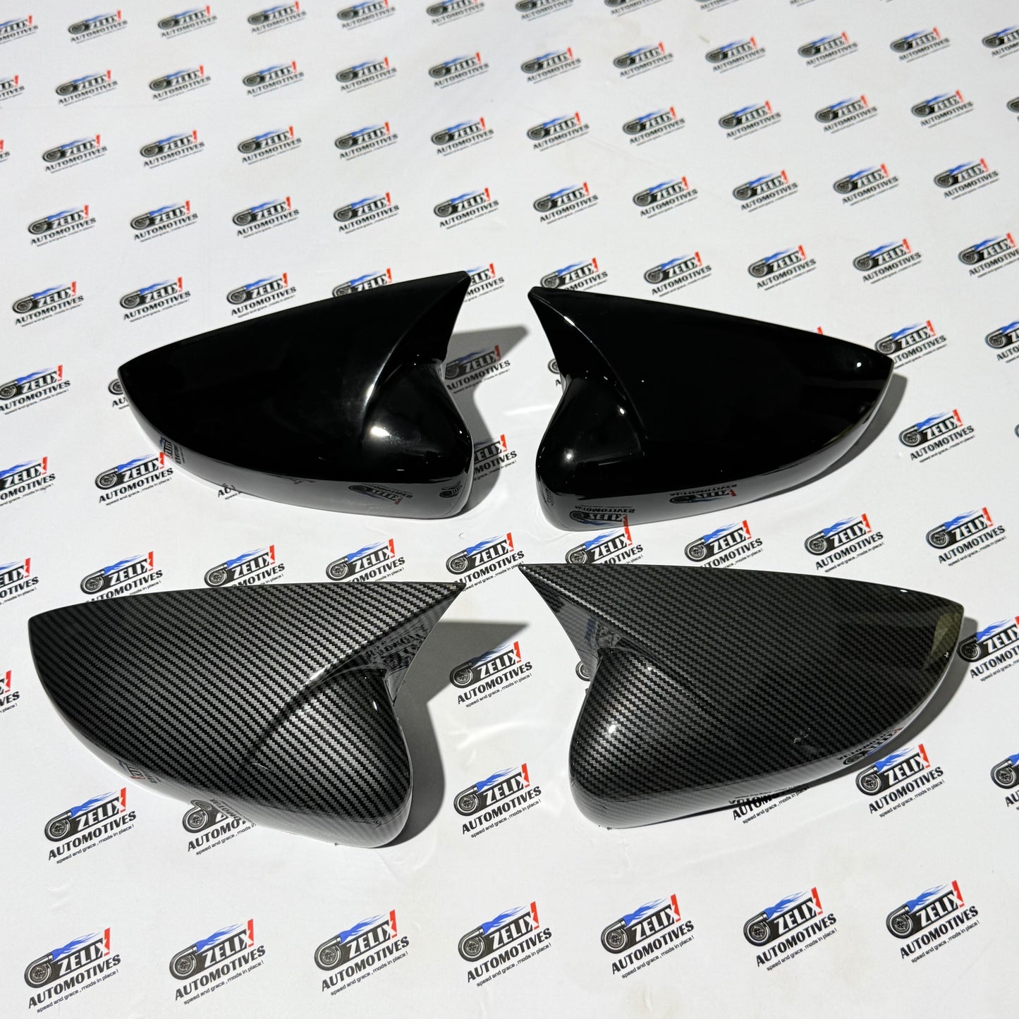 Batman Style Side Mirror Covers for Polo, Vento and Ameo