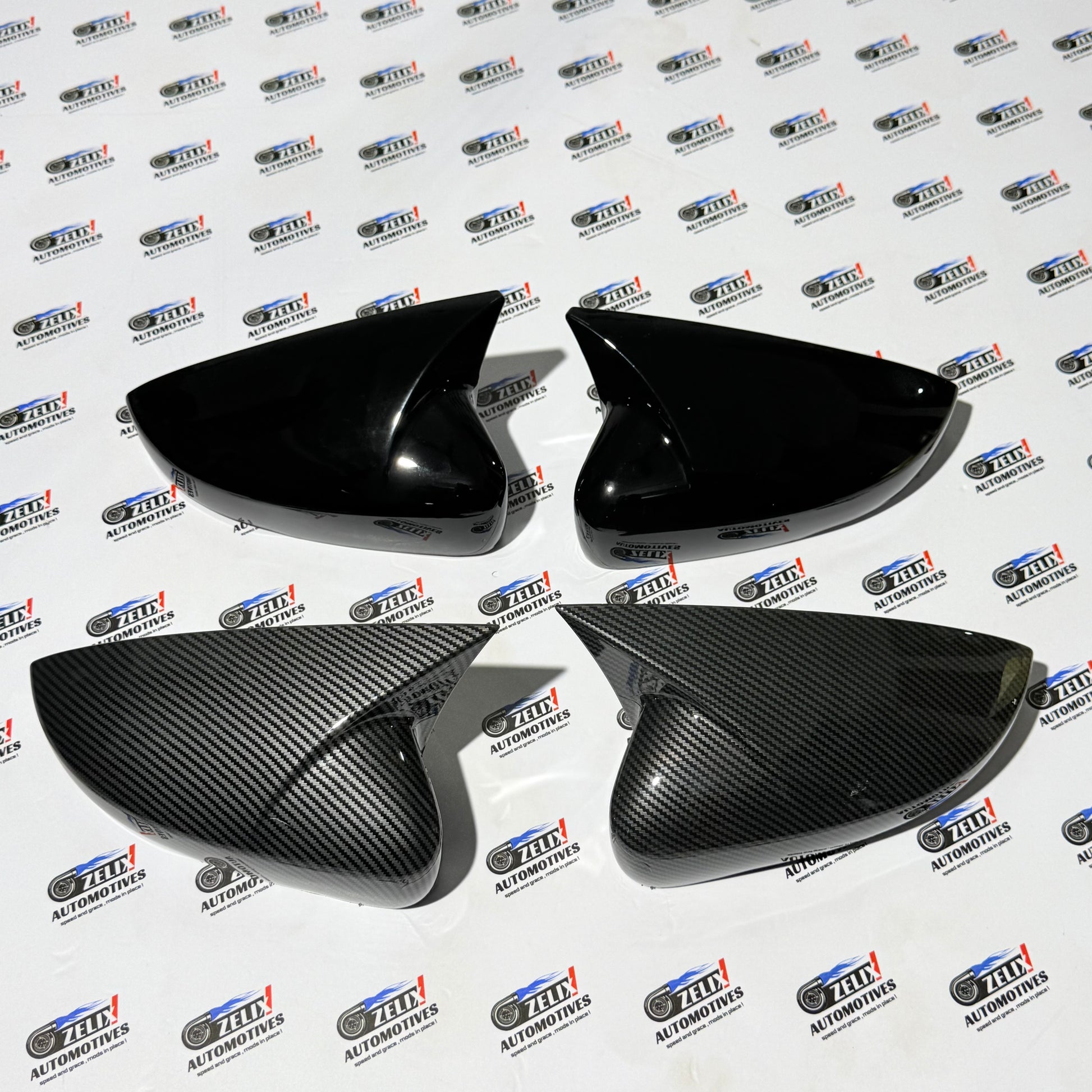 Batman Style Side Mirror Covers for Polo, Vento and Ameo