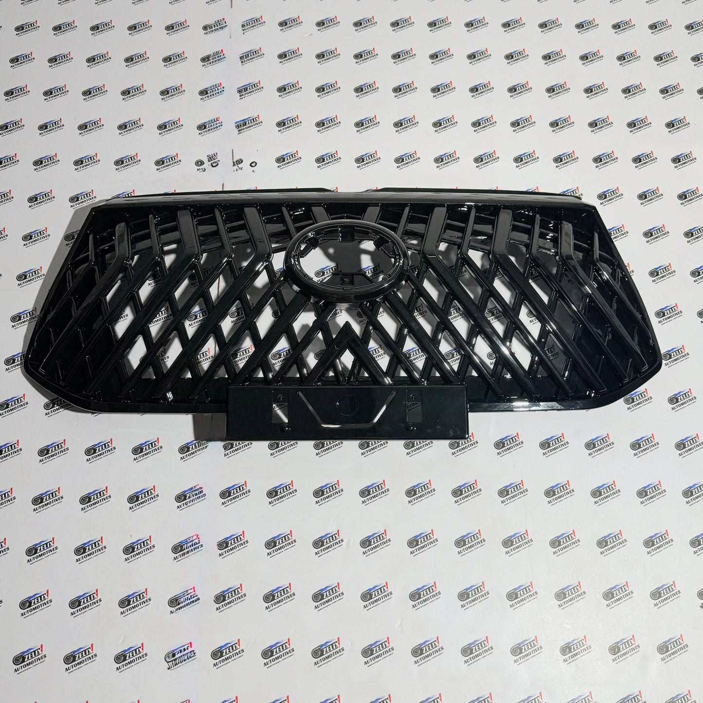 Toyota Innova Crysta Type 1 & Type 2 Lexus Style Front Grille | Aftermarket Glossy Black Finish