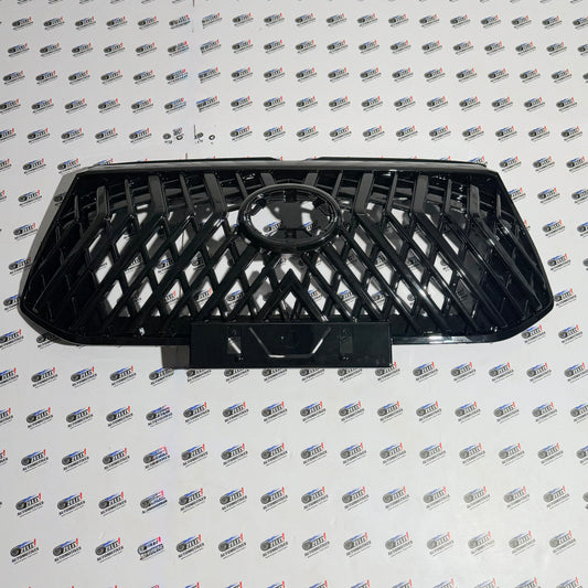 Toyota Innova Crysta Type 1 & Type 2 Lexus Style Front Grille | Aftermarket Glossy Black Finish