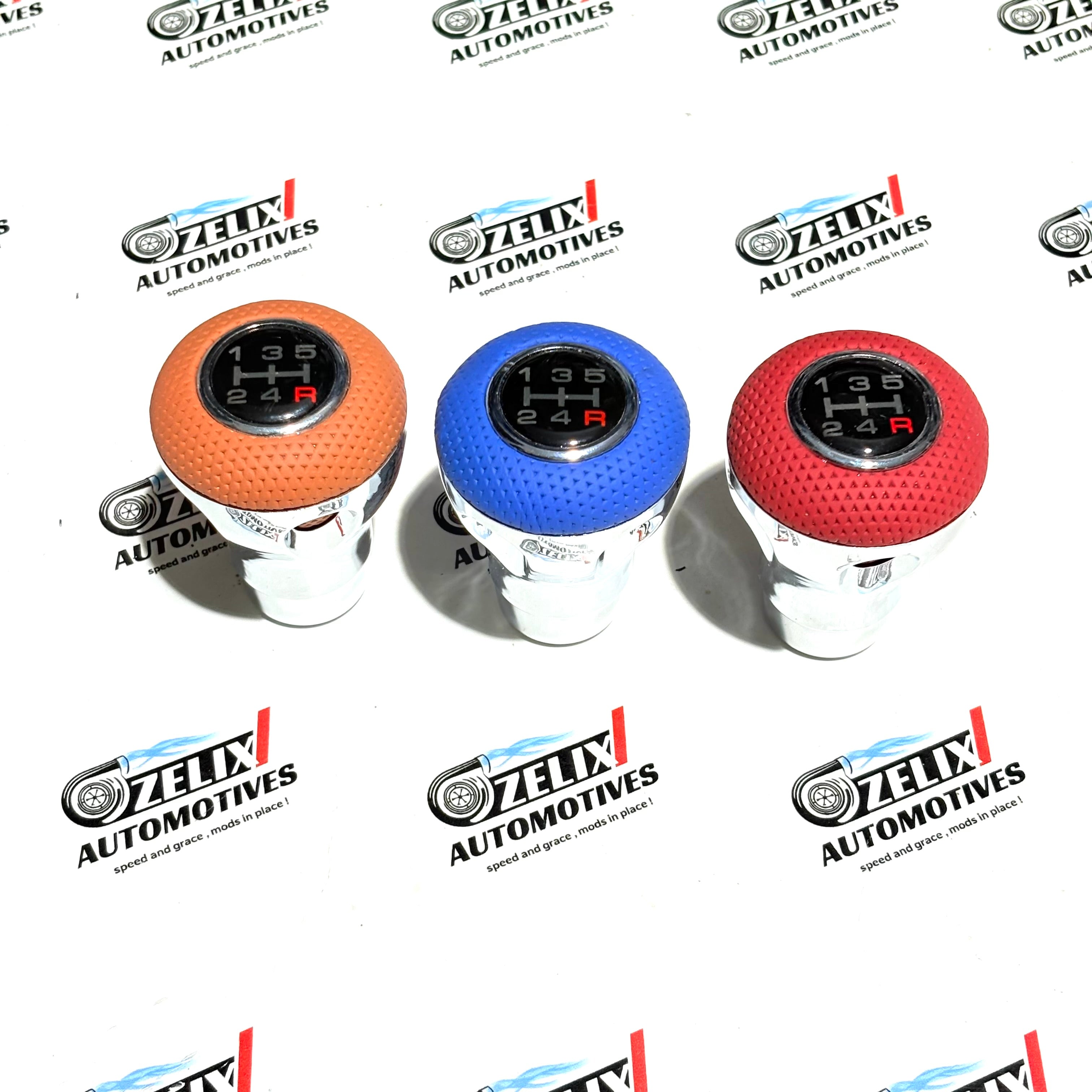 MOMO Leather Finish Gear Knob | Universal Fit For Manual cars