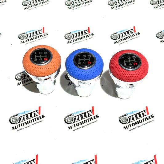 MOMO JDM Style  Leather Finish  Gear Knob | Universal Fit For Manual Transmission