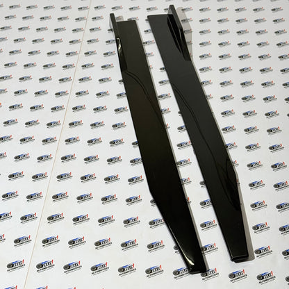 Universal  Long Side Skirts Set Of-2 | Glossy Black Finish