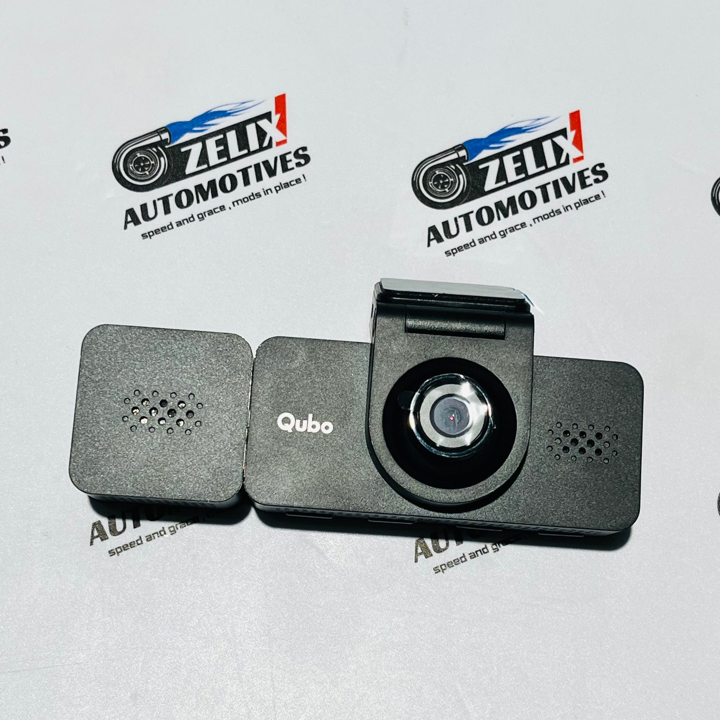 Qubo 3-Channel Dash cam Setup N-Series | Front, Rear & Cabin Camera | Complete Driving Security