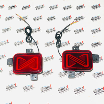 Mahindra Thar Infinity-Style LED Reflector Lights | Premium Rear Brake and Turn Signal Upgrade