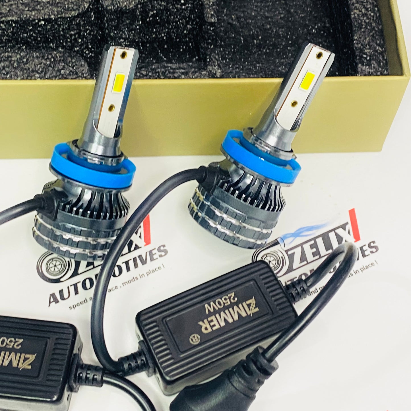 Zimmer K3 VIP 2024 LED Headlight( 250W) | Universal Aftermarket High Power LED Bulb