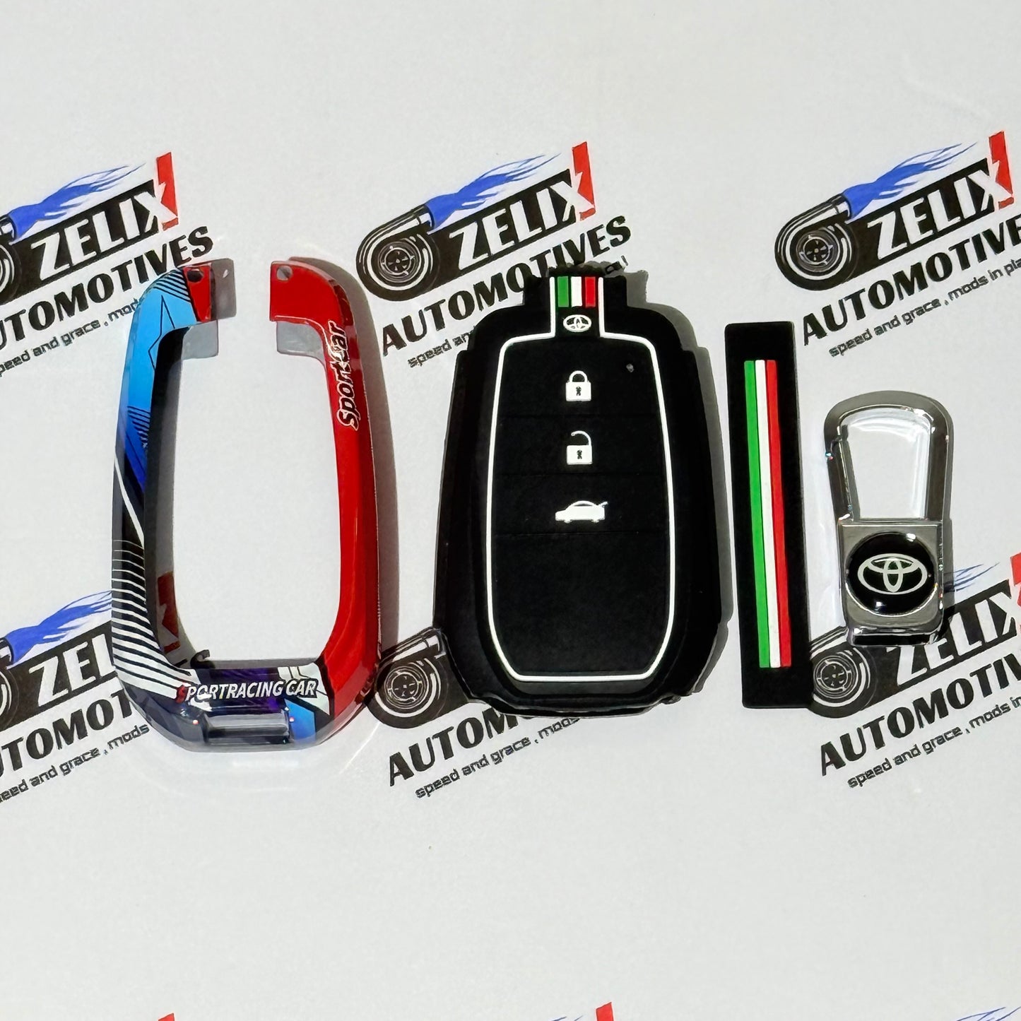 Toyota Key Cover | Premium Design | Multiple Color Options