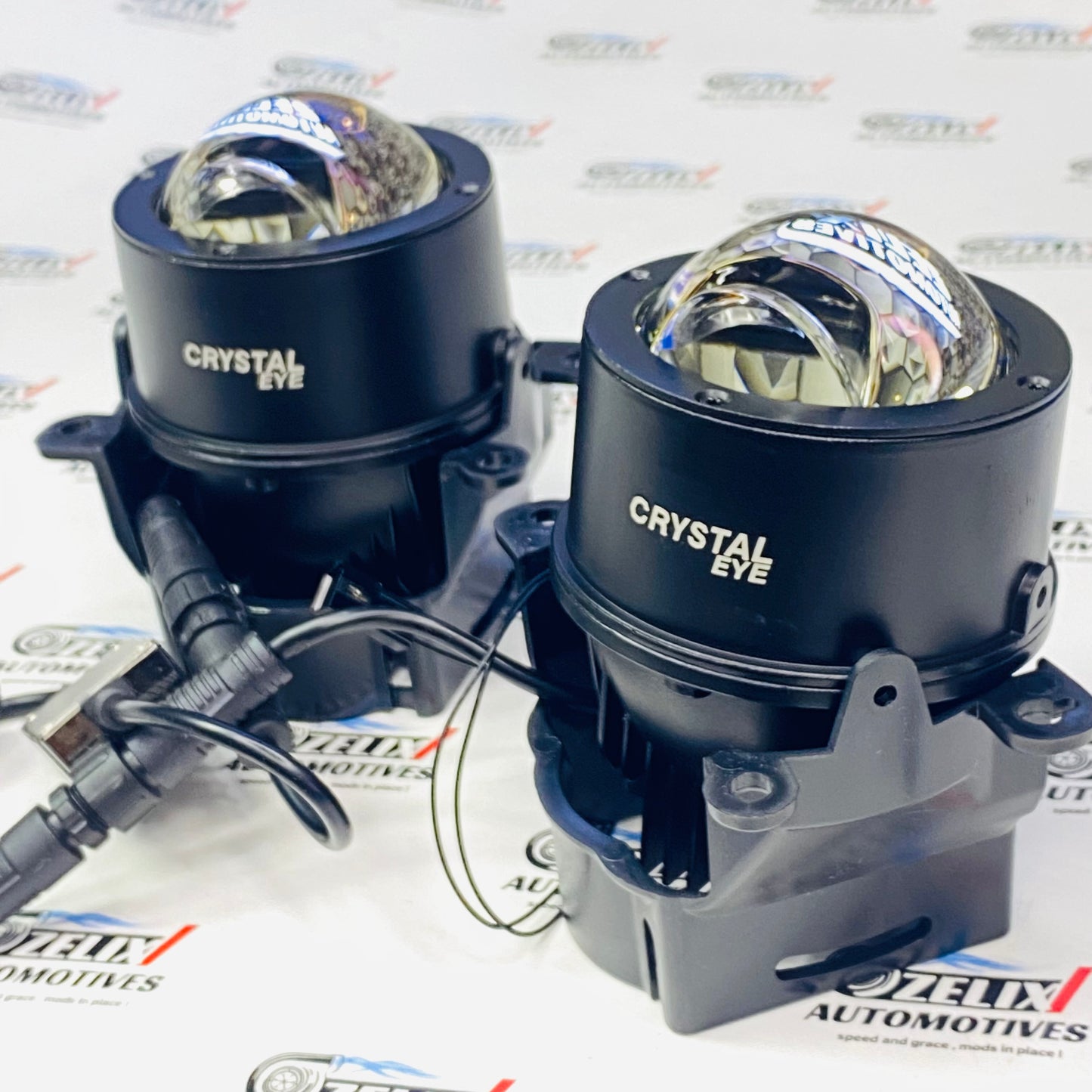 stylish & power full  fog light lens with clear vision
