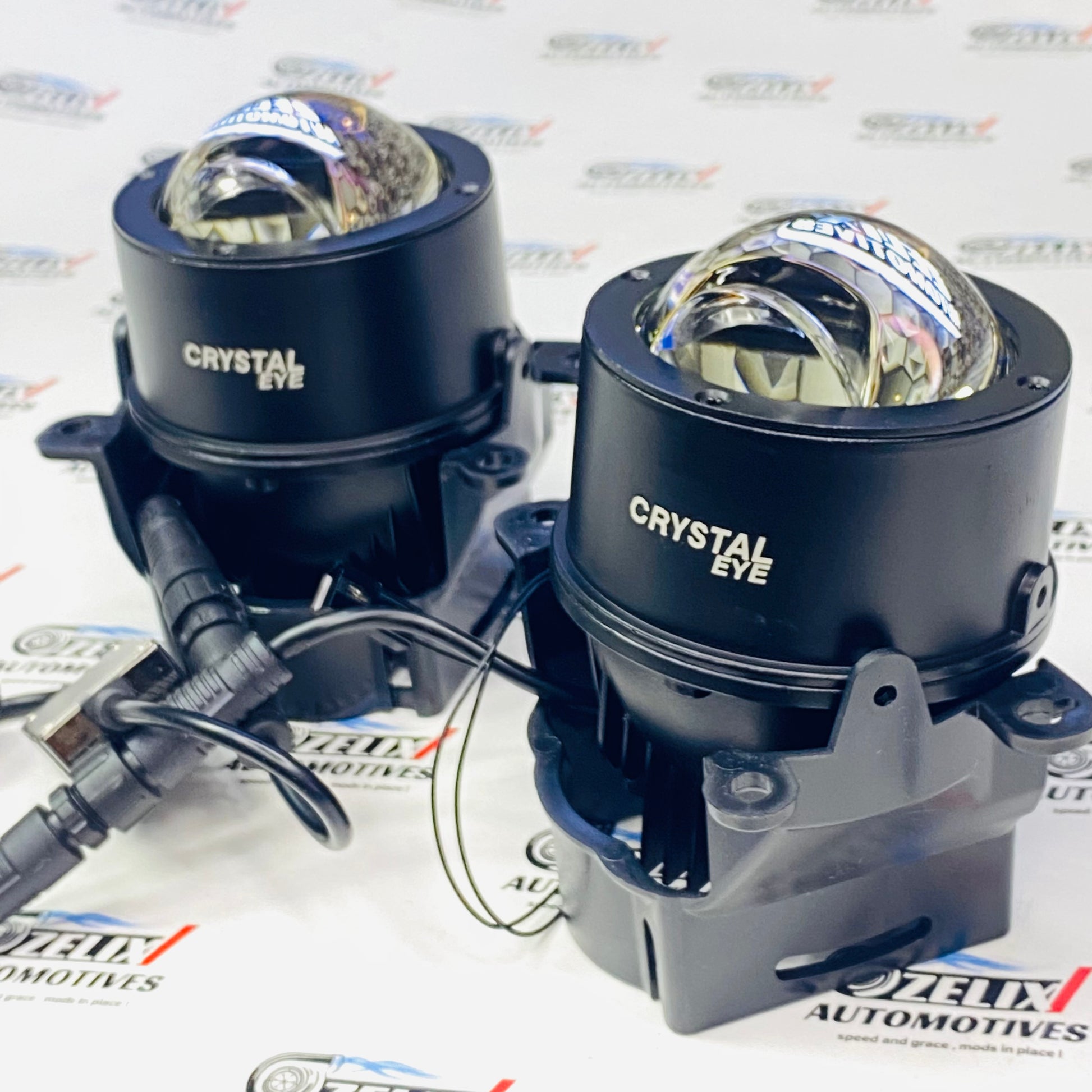 stylish & power full  fog light lens with clear vision